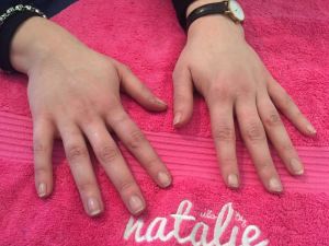 nails by natalie rose london mobile nail technician manicure pedicure dark sides nail art demo